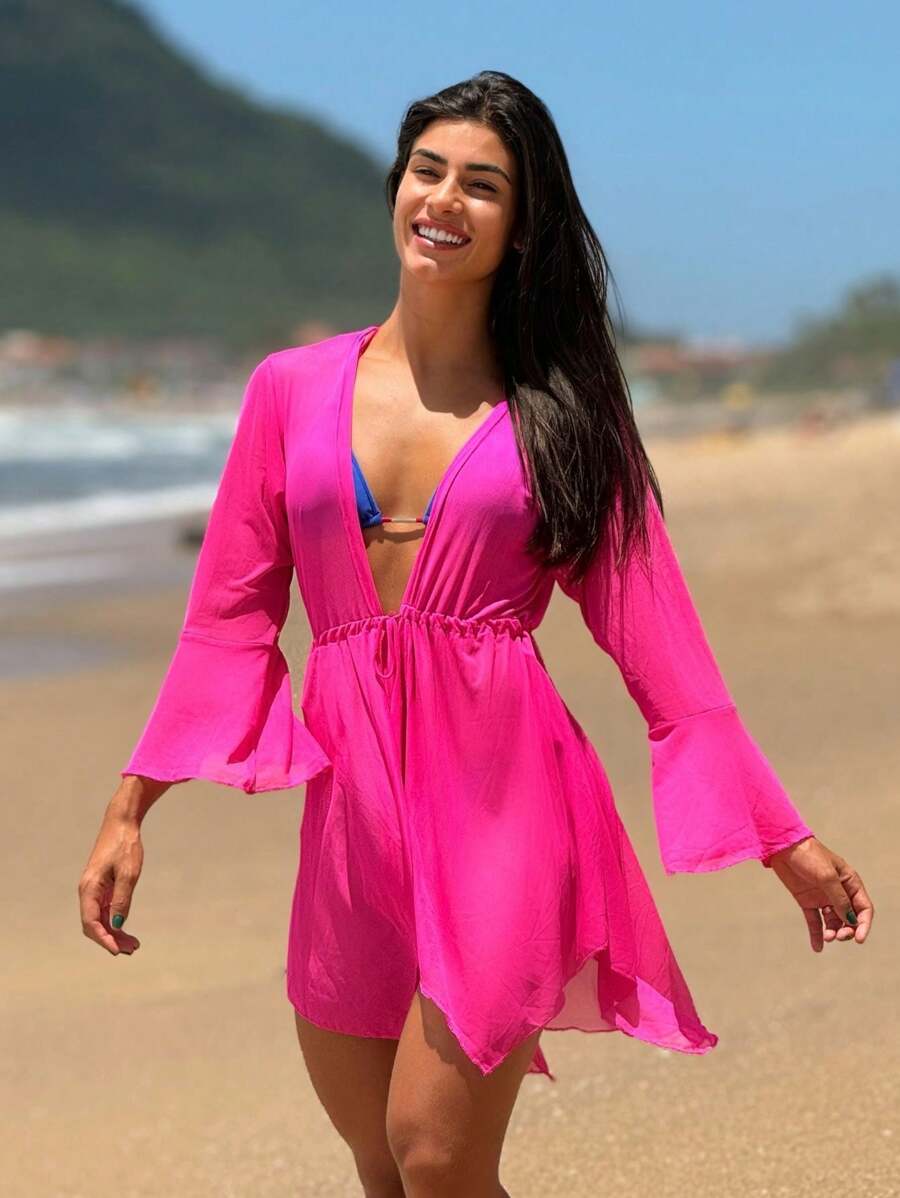 Saída de Praia kimono curta soltinha - Maviele