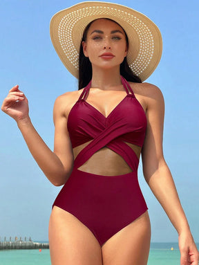 Maiô Cor Sólida One Piece - Maviele