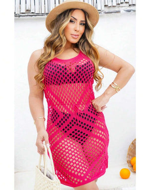 Saida de praia com ajuste na cintura - Maviele