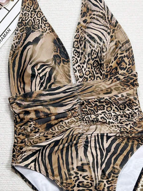 Maiô com Decote em V Profund -  Maviele