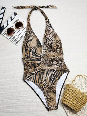 Maiô com Decote em V Profund -  Maviele