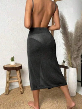 Saída de Praia Piscina Vestido Tricot -  Maviele