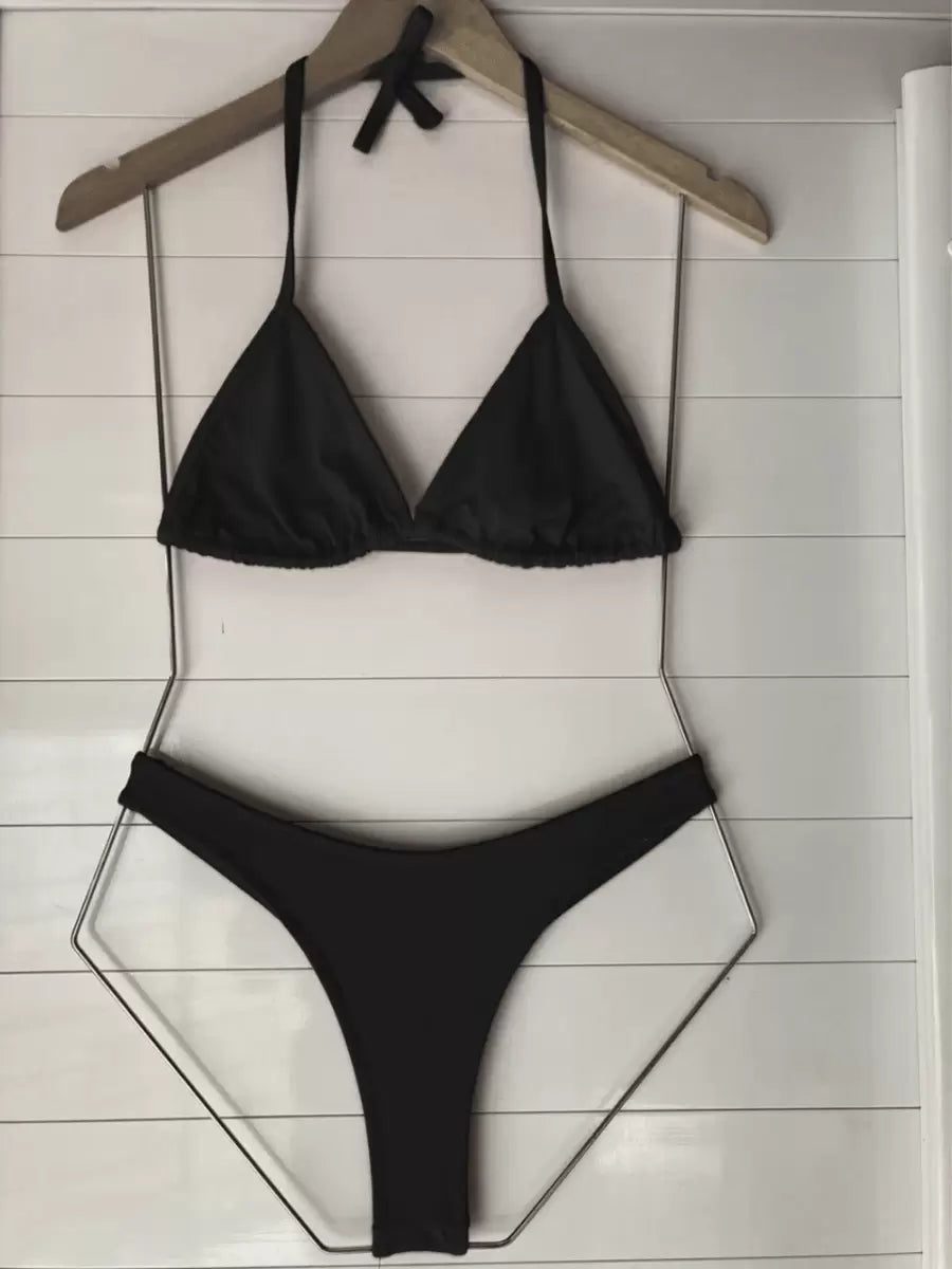 Biquini Asa Delta Fio Dental Cortininha - Maviele