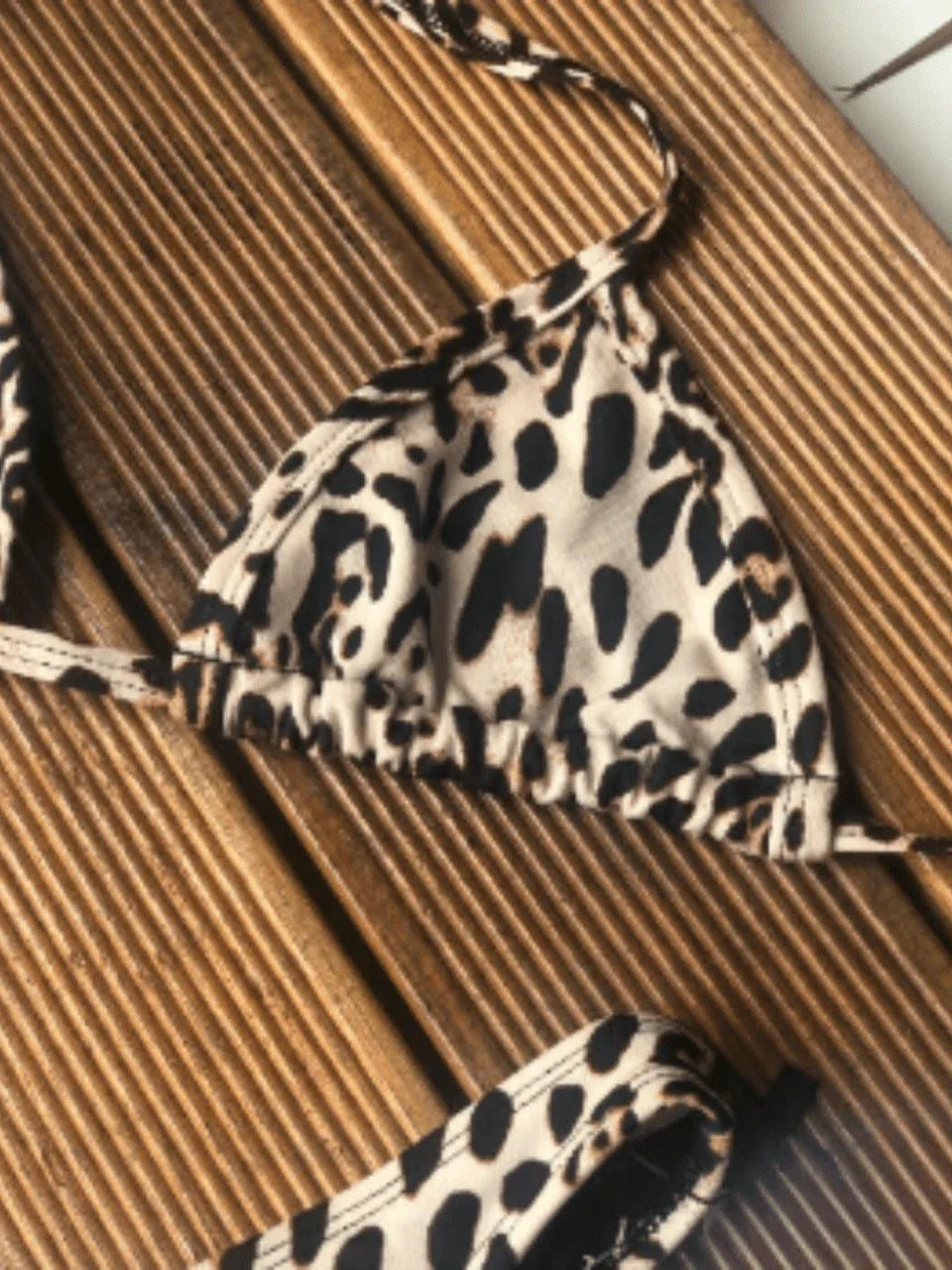 Biquini Asa Delta Fio Dental Cortininha - Maviele