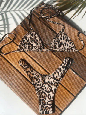 Biquini Asa Delta Fio Dental Cortininha - Maviele