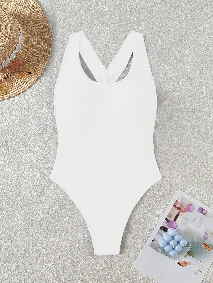 Maiô Sólido Torcido Franzido - Maviele