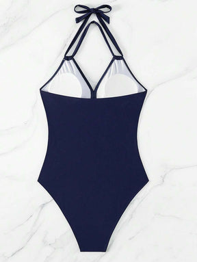 Maiô Cor Sólida One Piece - Maviele