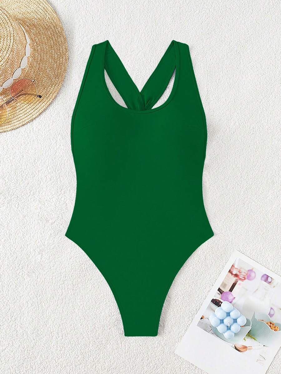 Maiô Sólido Torcido Franzido - Maviele