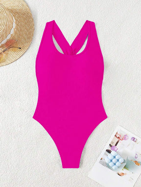 Maiô Sólido Torcido Franzido - Maviele