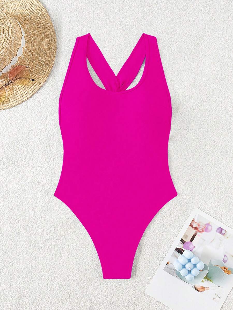 Maiô Sólido Torcido Franzido - Maviele