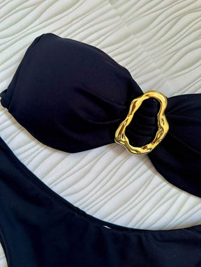 Biquíni Bege Asa Delta com Bojo Removível – Praiar