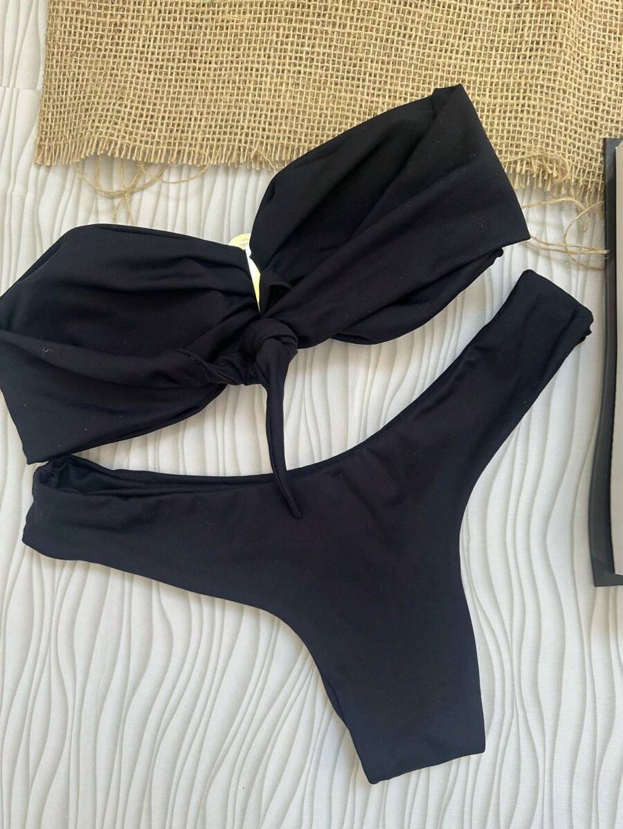 Biquíni Bege Asa Delta com Bojo Removível – Praiar