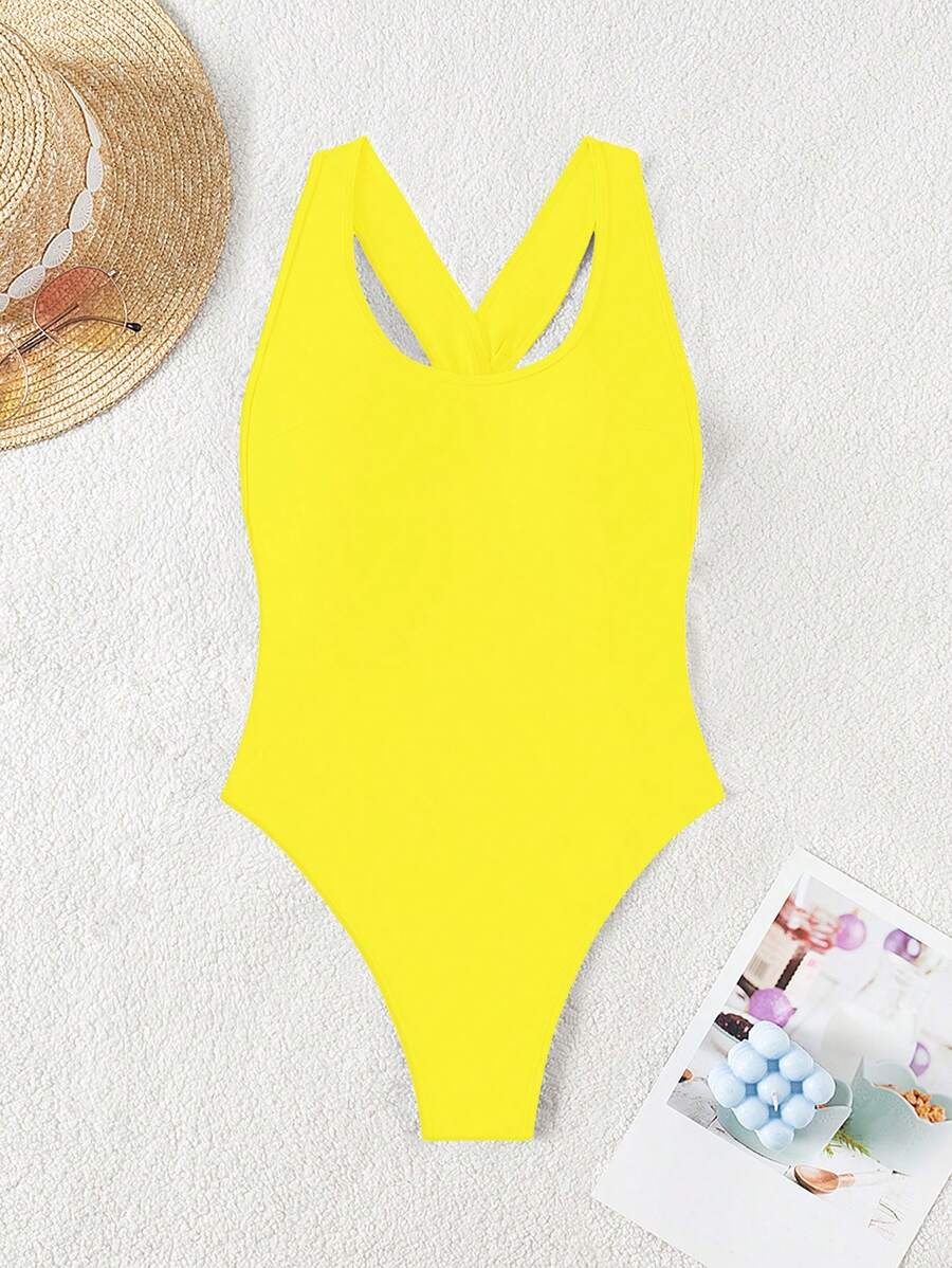 Maiô Sólido Torcido Franzido - Maviele