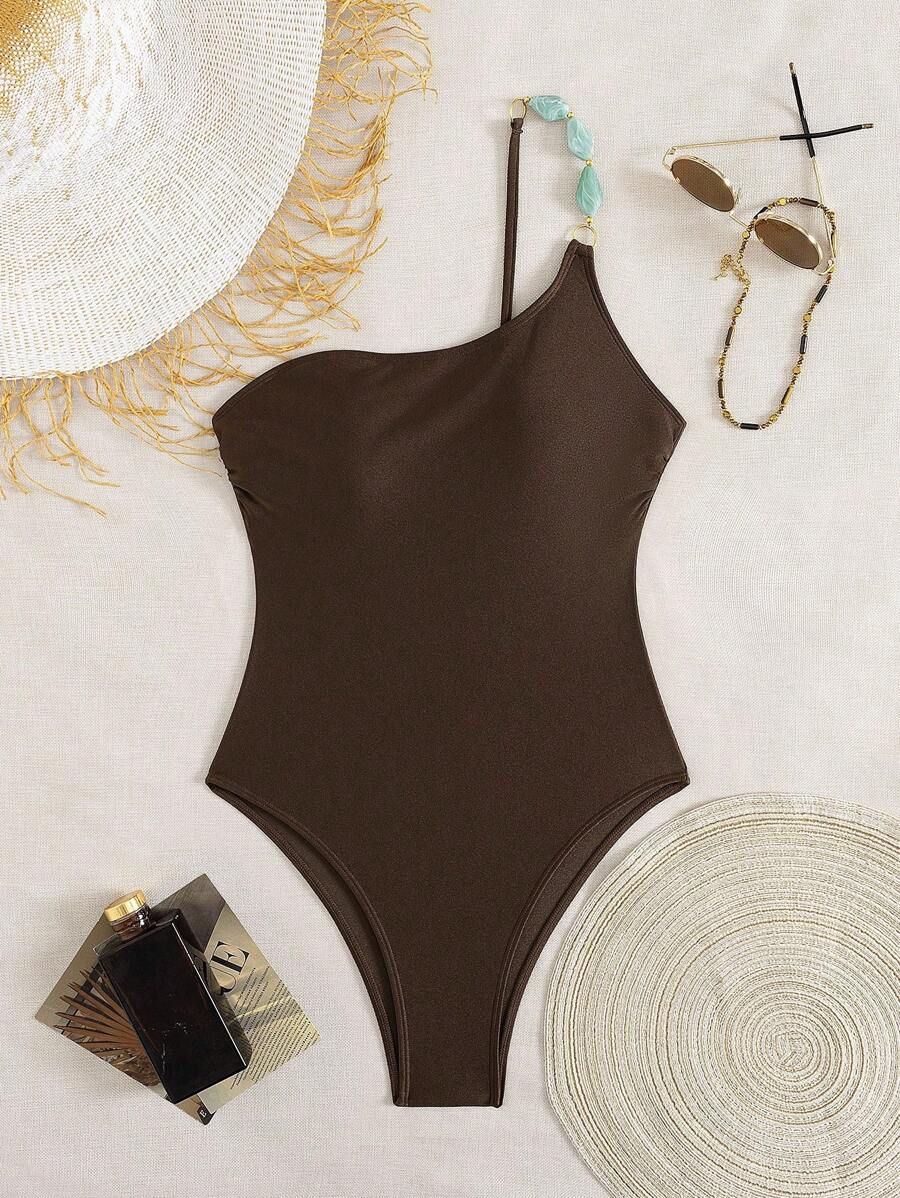 Maiô com decote irregular - Maviele