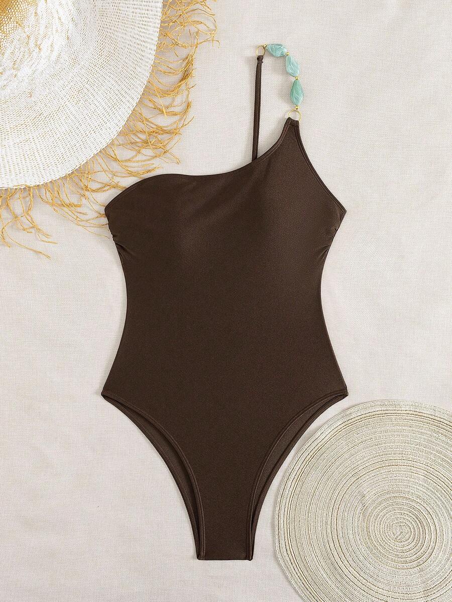 Maiô com decote irregular - Maviele