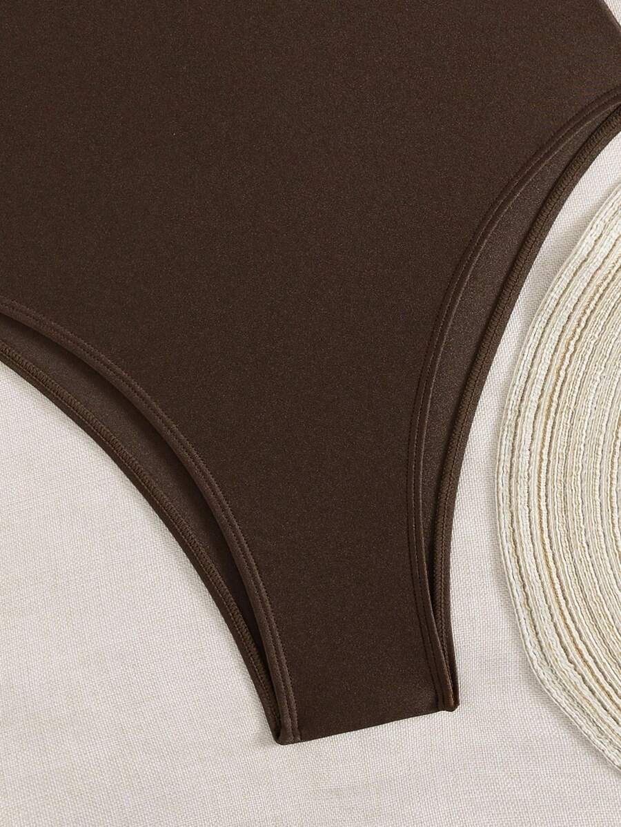 Maiô com decote irregular - Maviele