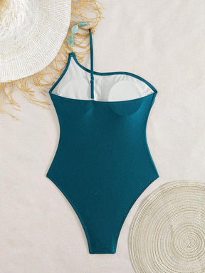 Maiô com decote irregular - Maviele