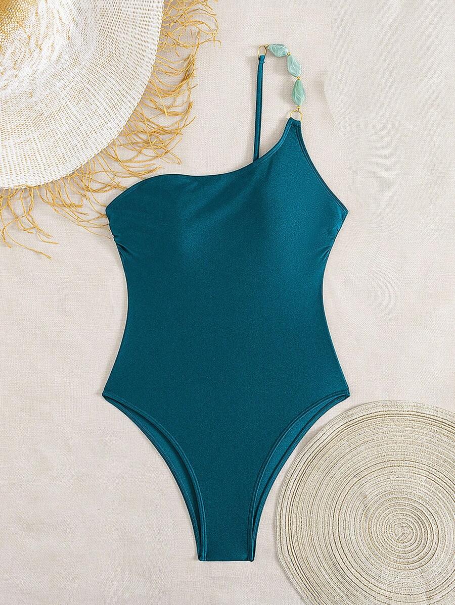 Maiô com decote irregular - Maviele