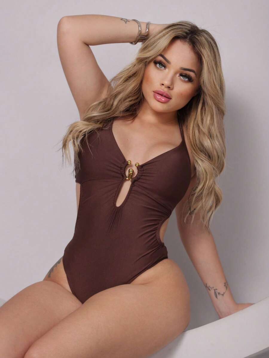 Maiô Argola 2025 Costas nuas -  Maviele