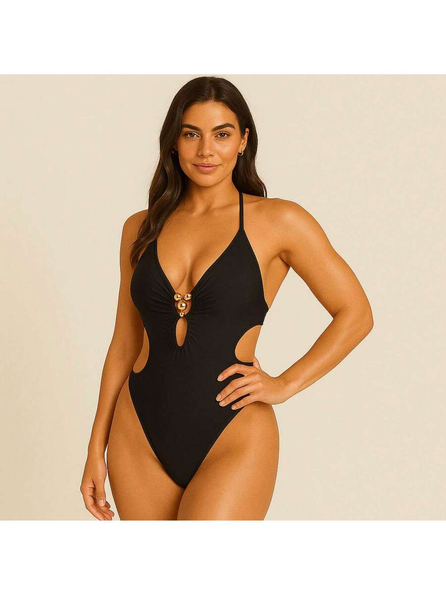 Maiô Body  com Bojo - Maviele