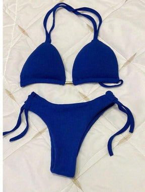 Biquini  Com Bojo e Fio Duplo Semi Fio Dental - Praiar