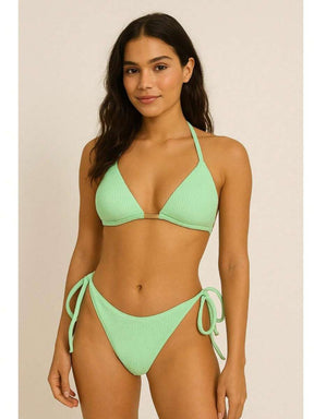 Biquini Cortininha Canelado - Maviele