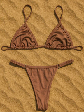 Biquíni Marquinha de Fita Fio Dental Cortininha Verão